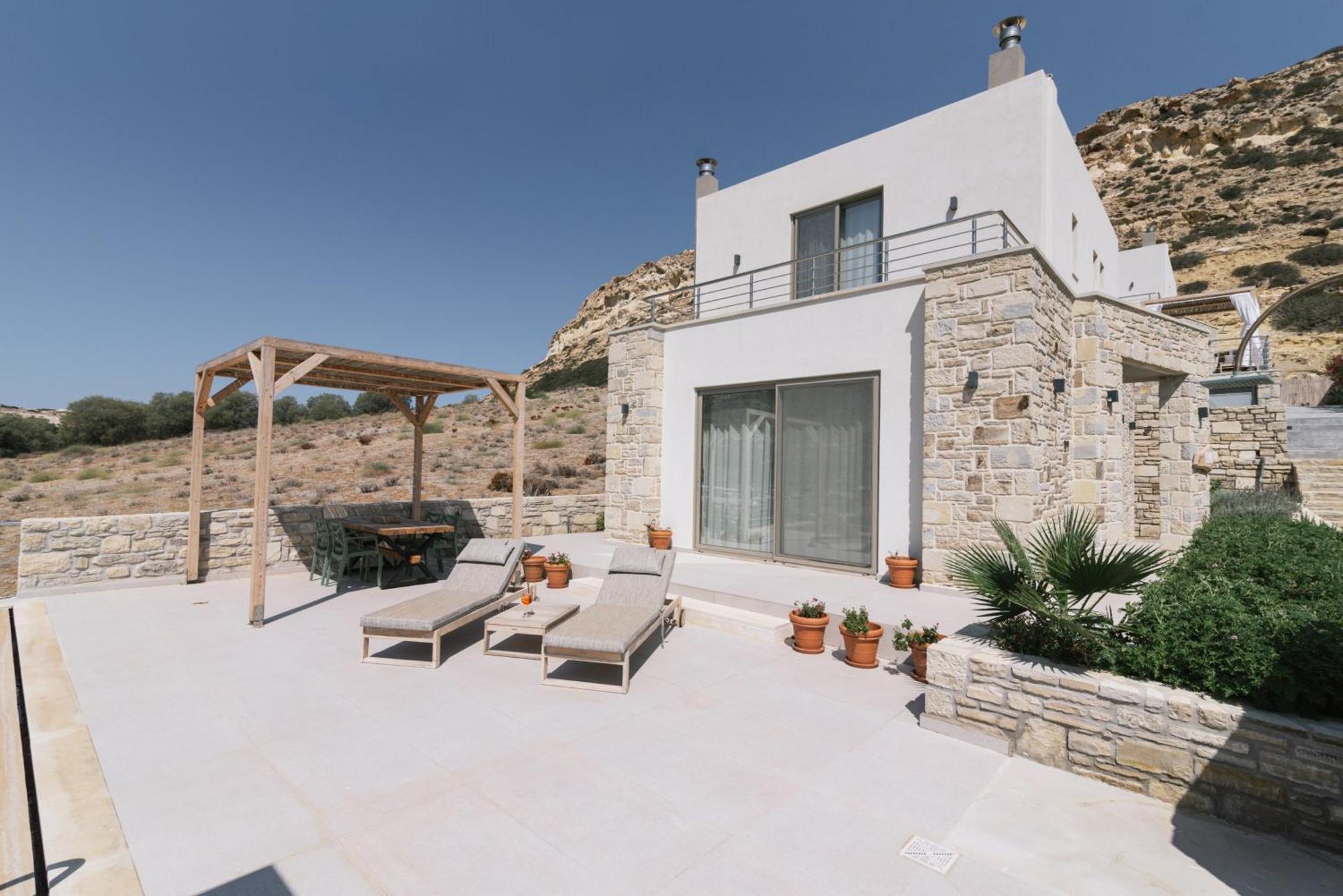 Luxury Villas Ammos In Style Matala  Exterior photo