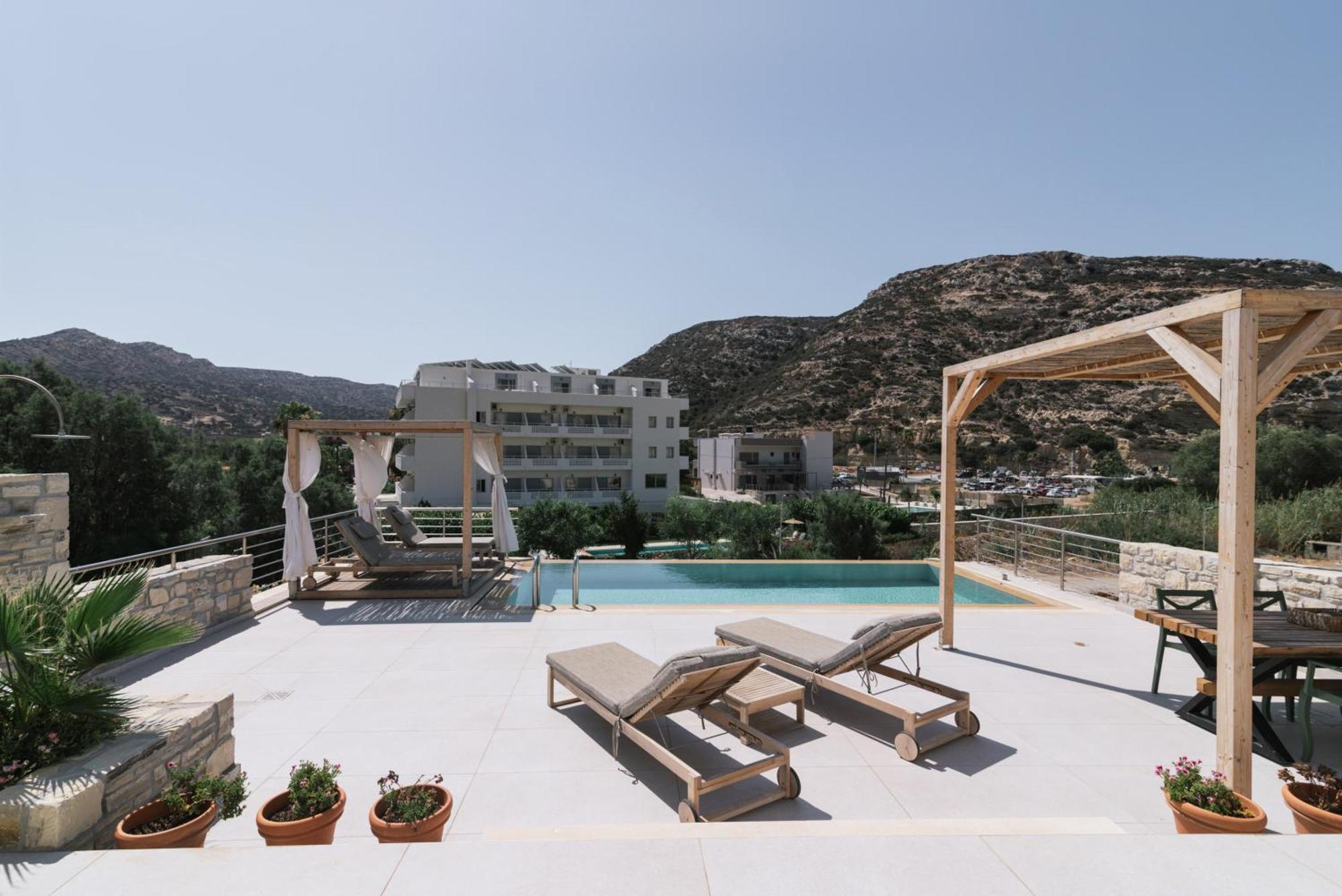 Luxury Villas Ammos In Style Matala  Exterior photo