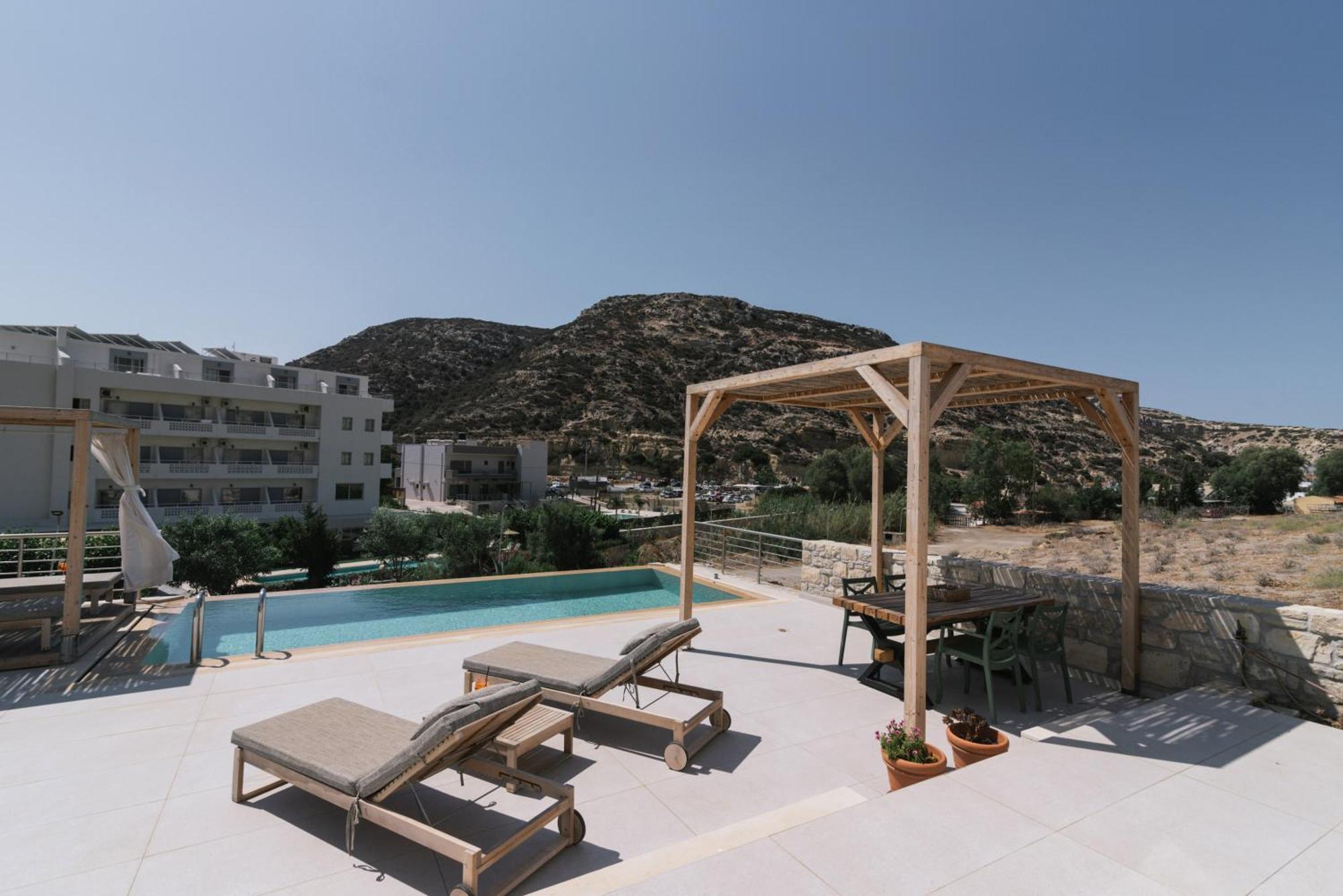 Luxury Villas Ammos In Style Matala  Exterior photo